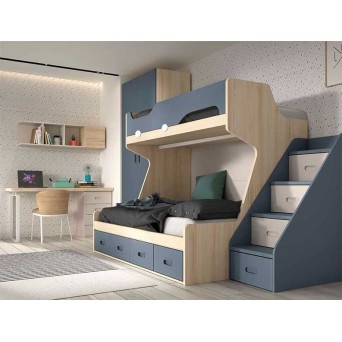Dormitorio Juvenil con Litera F210 2