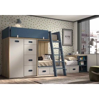 Block Dormitorio Juvenil F212 2