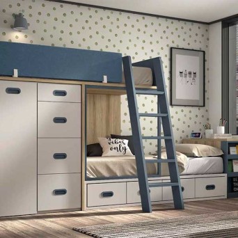 Block Dormitorio Juvenil F212