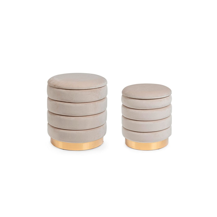 Set 2 puffs Darina