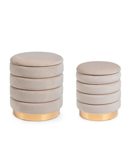 Set 2 puffs Darina