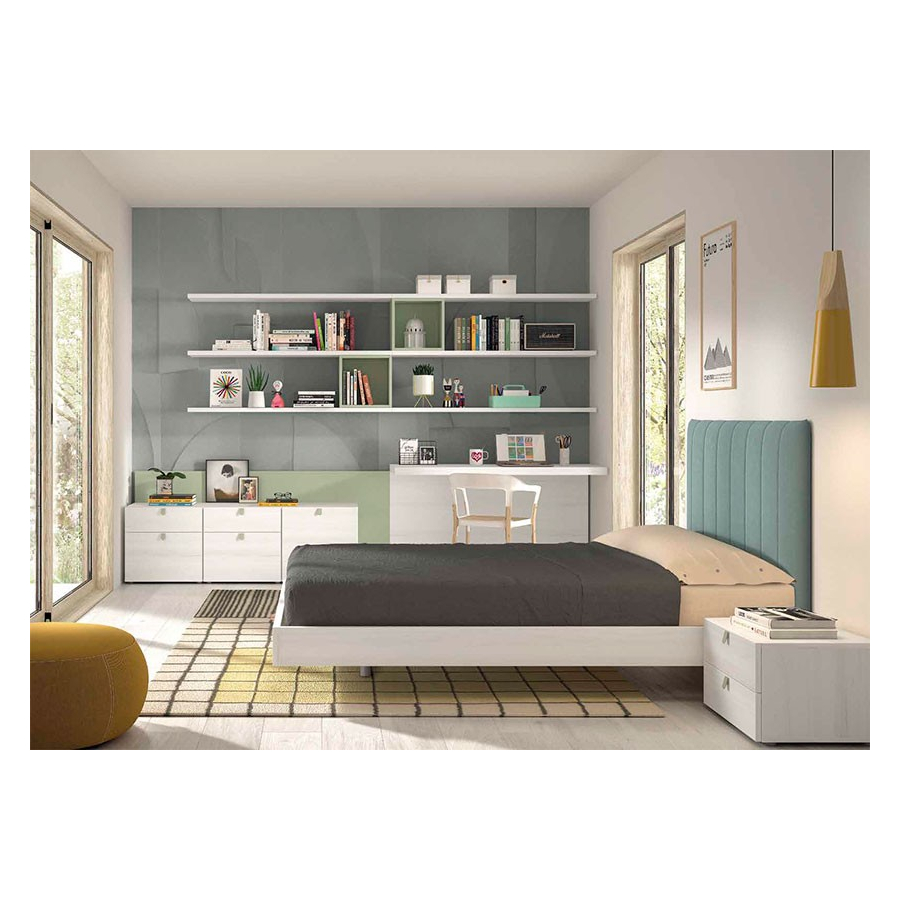 Dormitorio para habitación juvenil modular