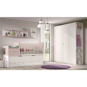 Dormitorio infantil F313 de la firma nacional Glicerio Chaves 2