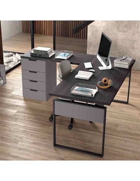 Zona de estudio F353 fabricada en melamina de primera calidad