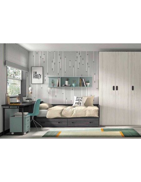 Dormitorio Juvenil F104  Glicerio Chaves