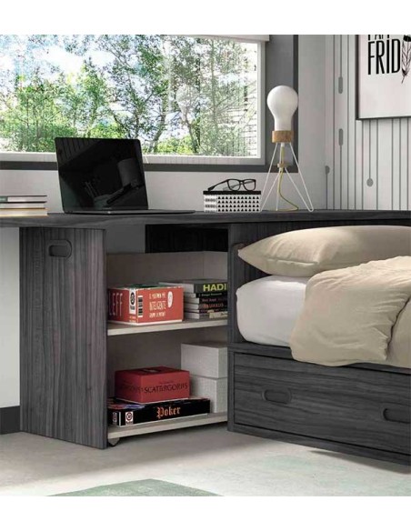 Dormitorio Juvenil F104 ARCON EXTRAIBLE