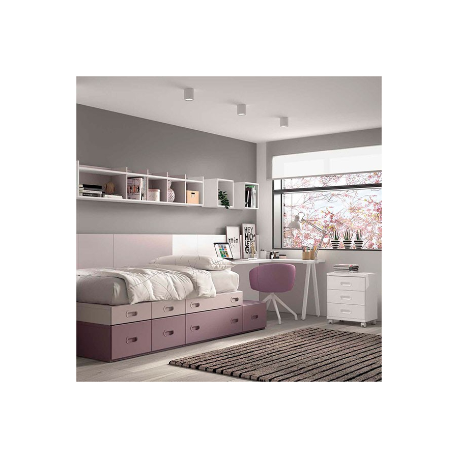 Dormitorio juvenil de la firma Glicerio Chaves