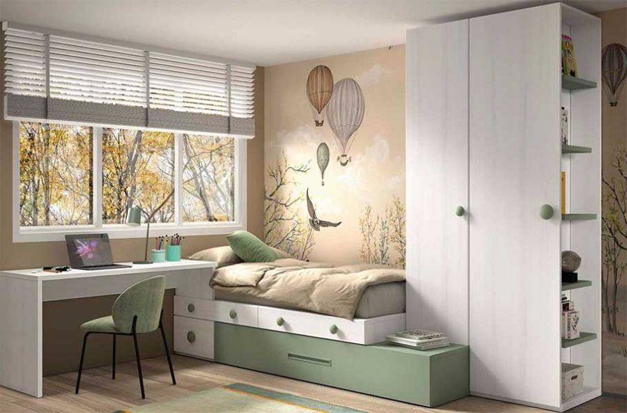 Dormitorio Juvenil F158 Glicerio Chaves