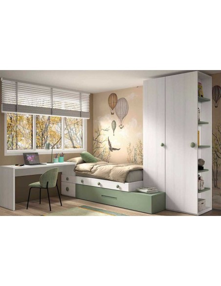 Dormitorio Juvenil F158 Glicerio Chaves