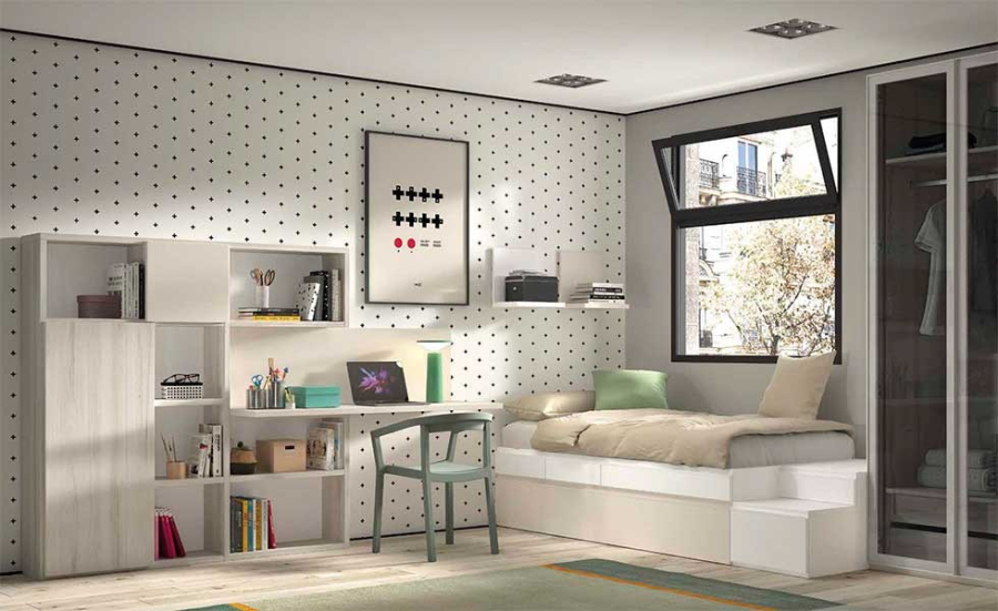 Dormitorio Juvenil F157 Glicerio Chaves