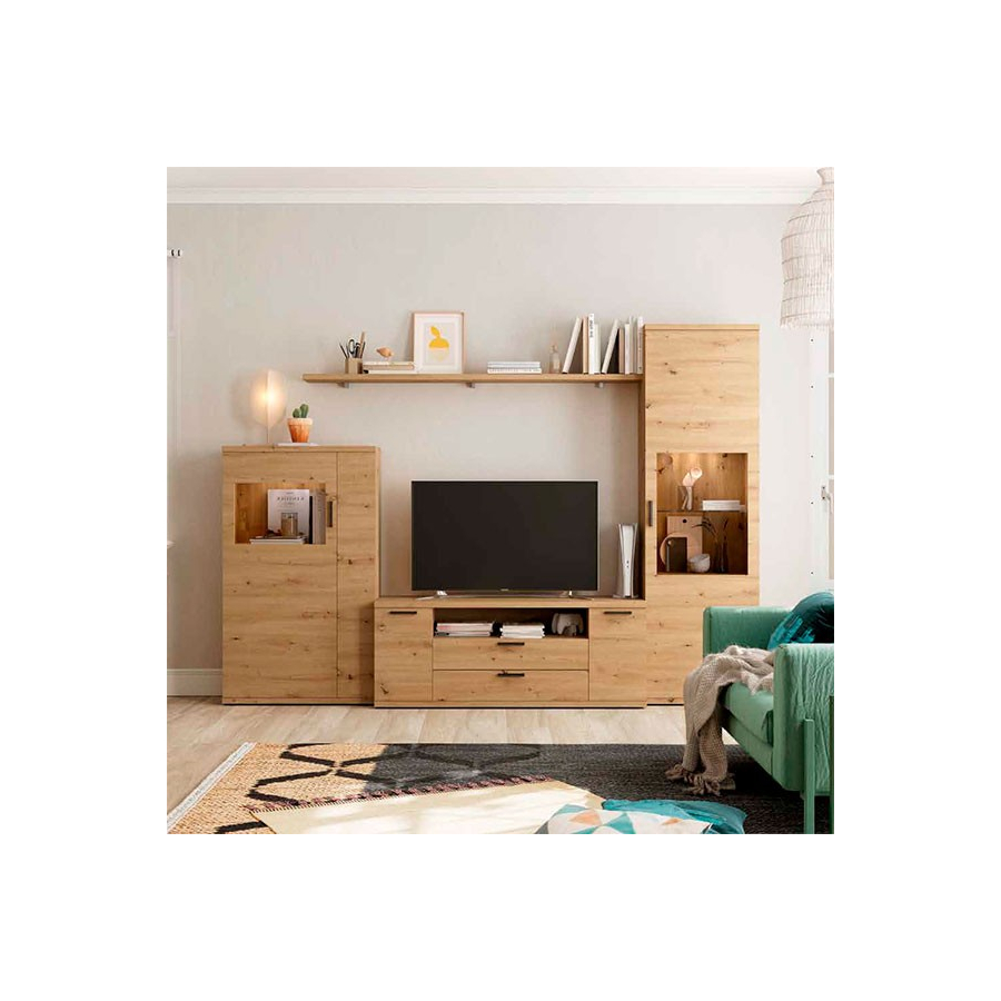 Salón de la colección Kronos modelo 702, fabricado en melamina