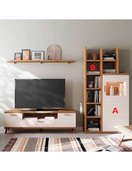 Personalización de acabados Artisan, Polar y Roble natural