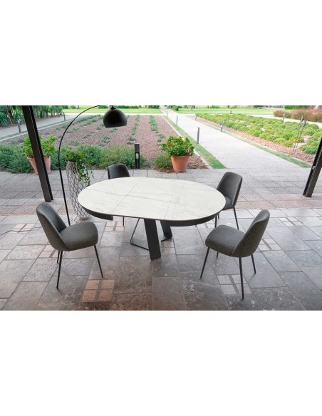 Mesa ext. Carcassonne redonda