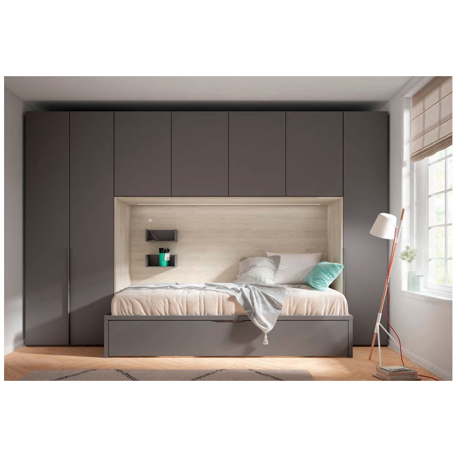 Dormitorio personalizable en medidas y acabados