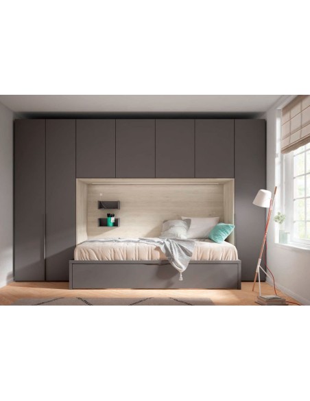 Dormitorio personalizable en medidas y acabados
