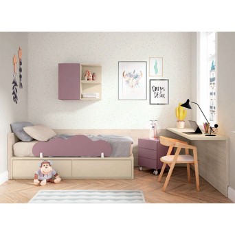 Dormitorio juvenil Adapt 5 de Lan Mobel 2