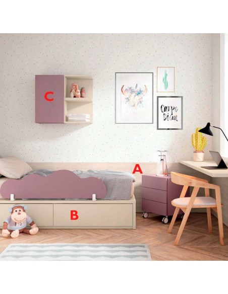 Módulos posibles a personalizar en Muebles Lara