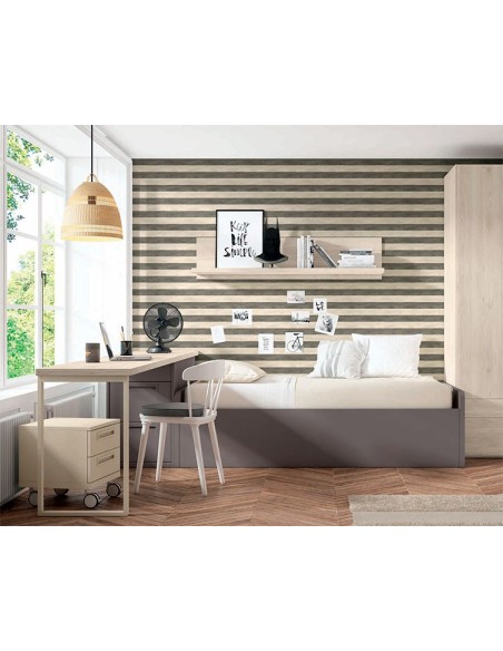 Dormitorio modular completamente personalizable