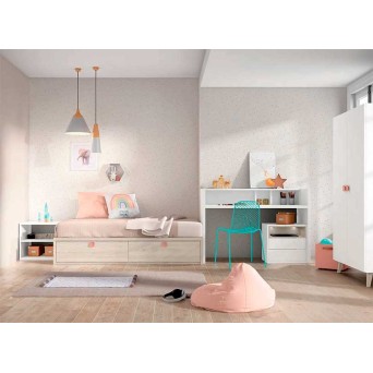 Dormitorio Infantil Adapt 14 de Lan Mobel 2