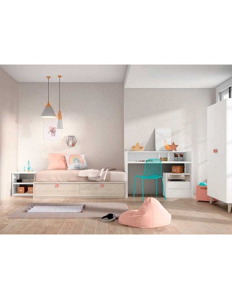 Dormitorio infantil modelo 14 fabricado en laminado de primera calidad