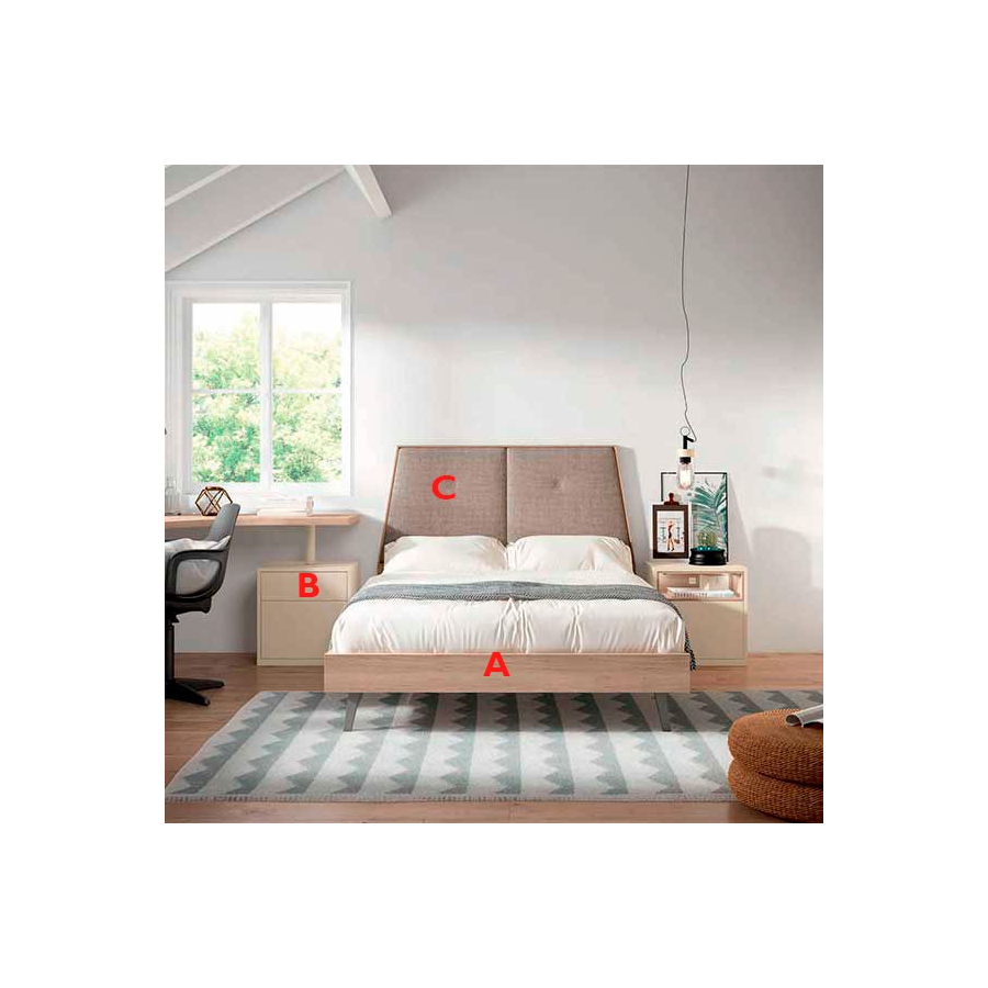 Dormitorio Juvenil Adapt 76 | Lan Mobel en Muebles Lara