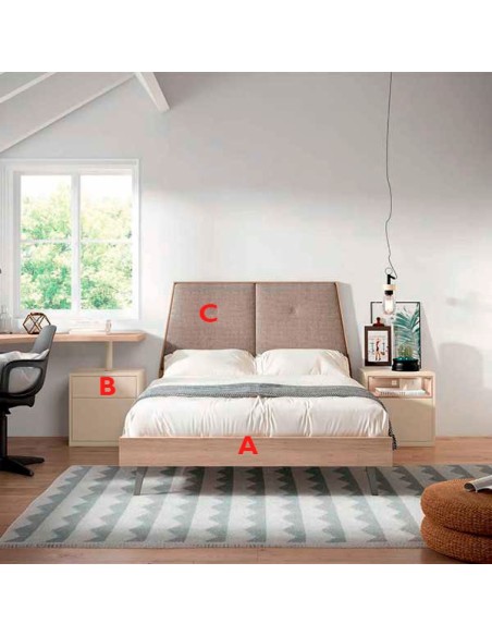 Dormitorio Juvenil Adapt 76 | Lan Mobel en Muebles Lara