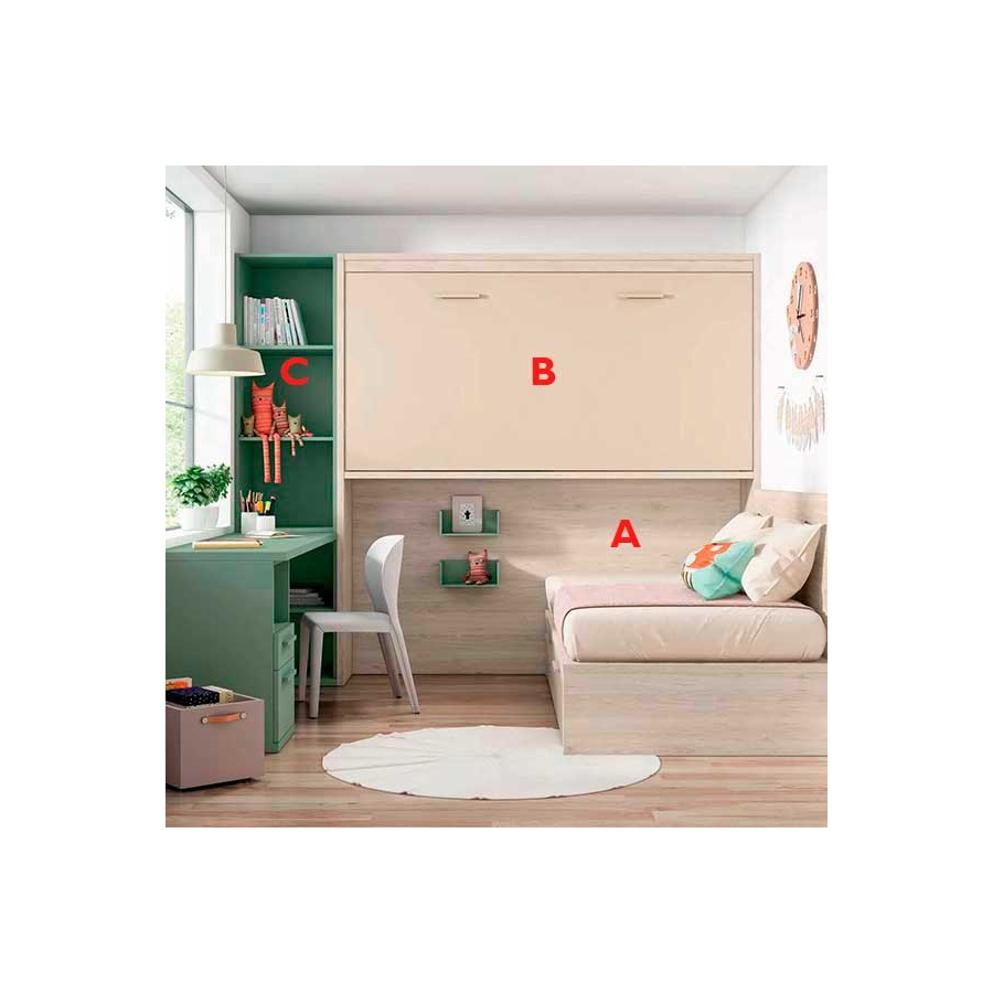 Dormitorio Juvenil Adapt 61 | Lan Mobel en Muebles Lara