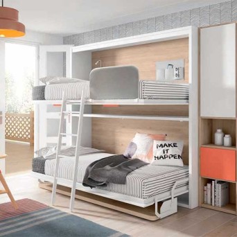 Dormitorio Juvenil Adapt 60 CAMA ABATIBLE 2