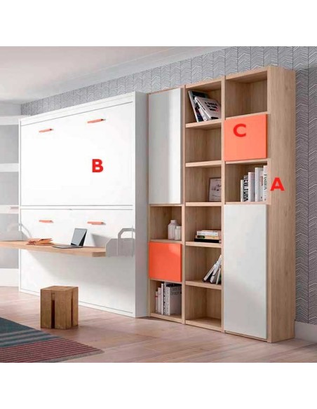 Dormitorio Juvenil Adapt 60  Lan Mobel ACABADOS