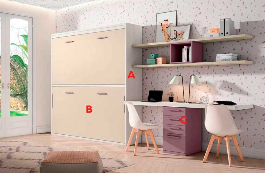 Dormitorio Juvenil Adapt 59 | Lan Mobel en Muebles Lara