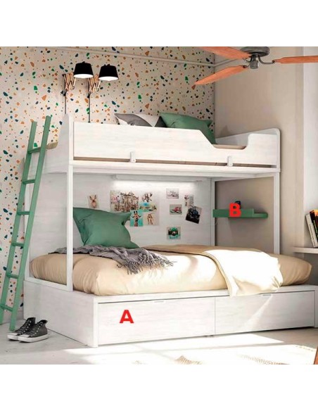 Dormitorio Juvenil Adapt 57  Lan Mobel acabados