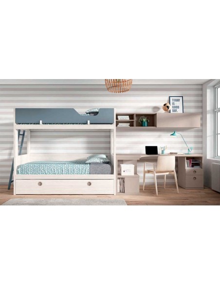 Dormitorio Juvenil Adapt 51 zona de estudio