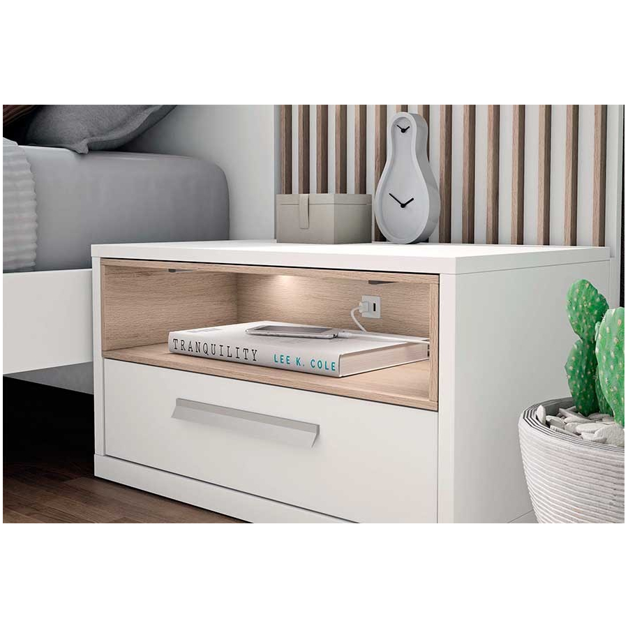 Dormitorio moderno Boho 23 de estilo nórdico
