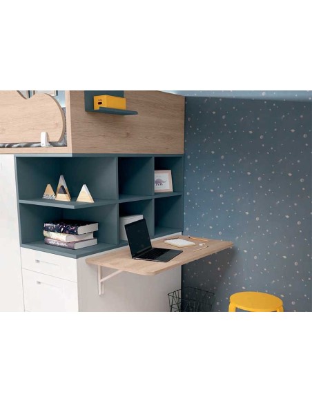 Dormitorio Juvenil Adapt 46 encimera abatible