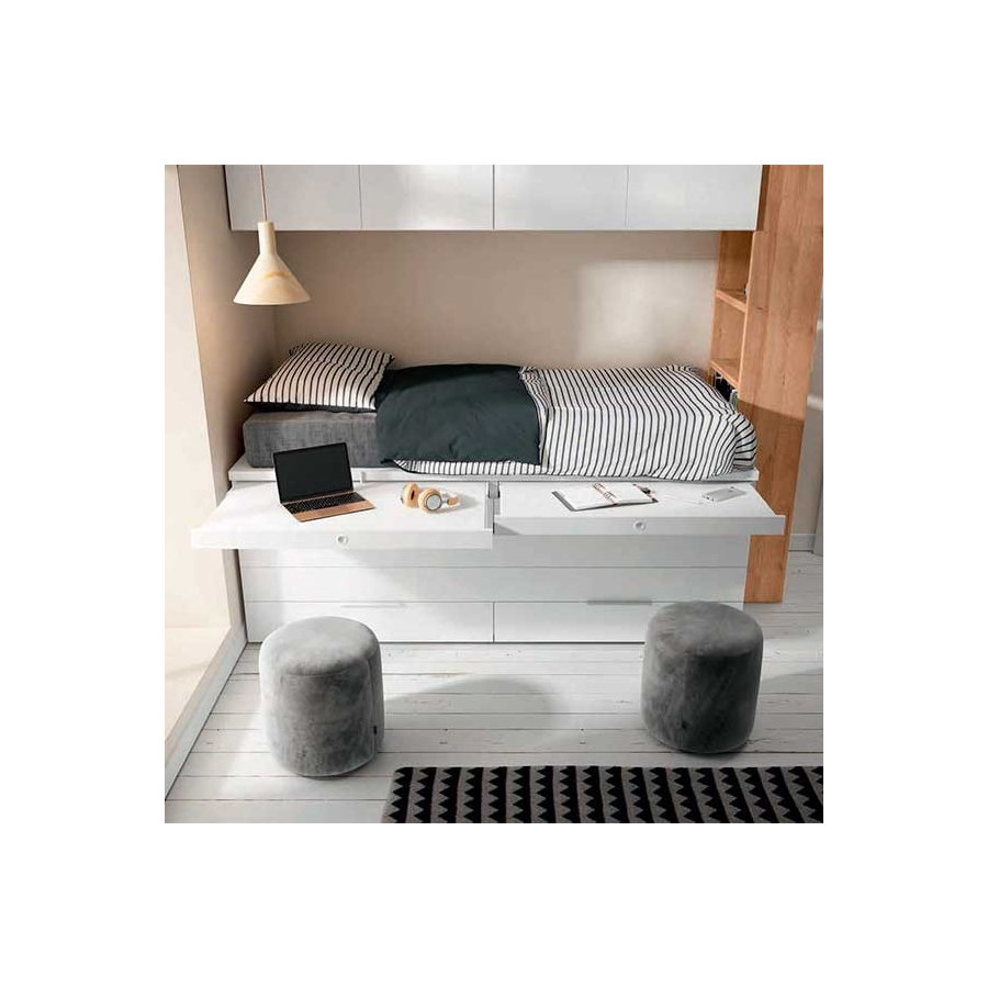 Habitación juvenil Adapt 26 con escritorio integrado
