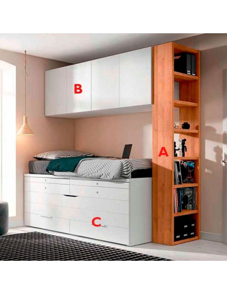 Módulos habitación juvenil personalizables