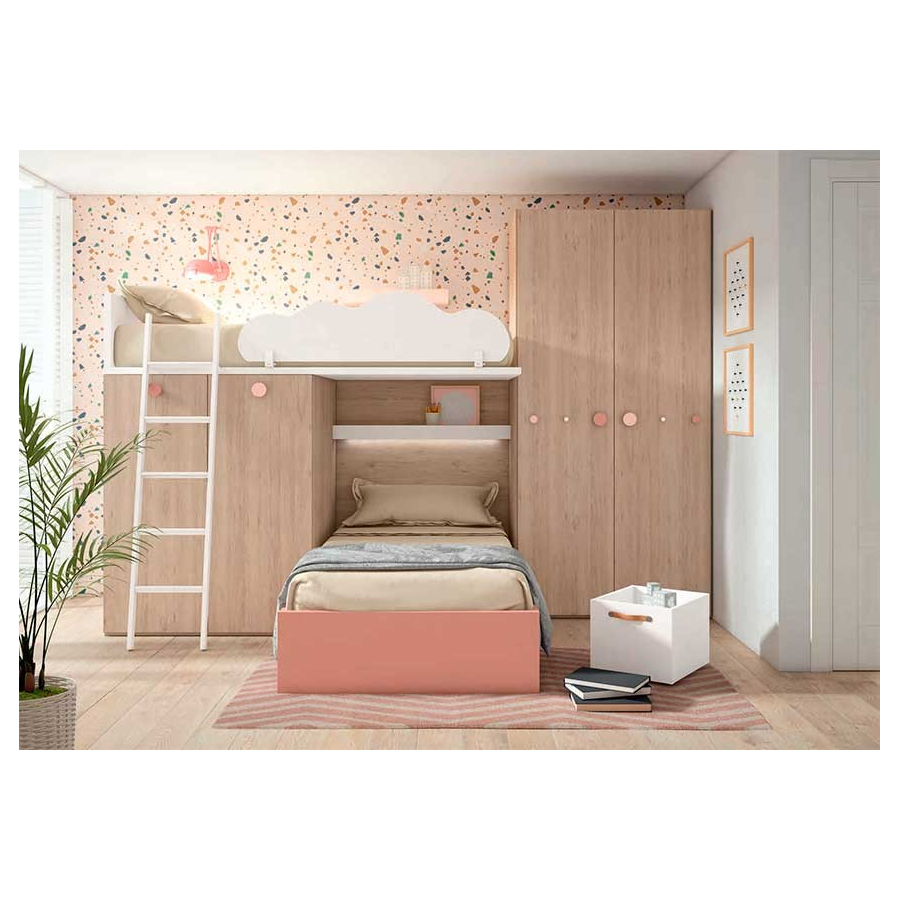 Dormitorio Juvenil Adapt 45 lan mobel