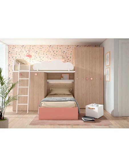 Dormitorio Juvenil Adapt 45 lan mobel