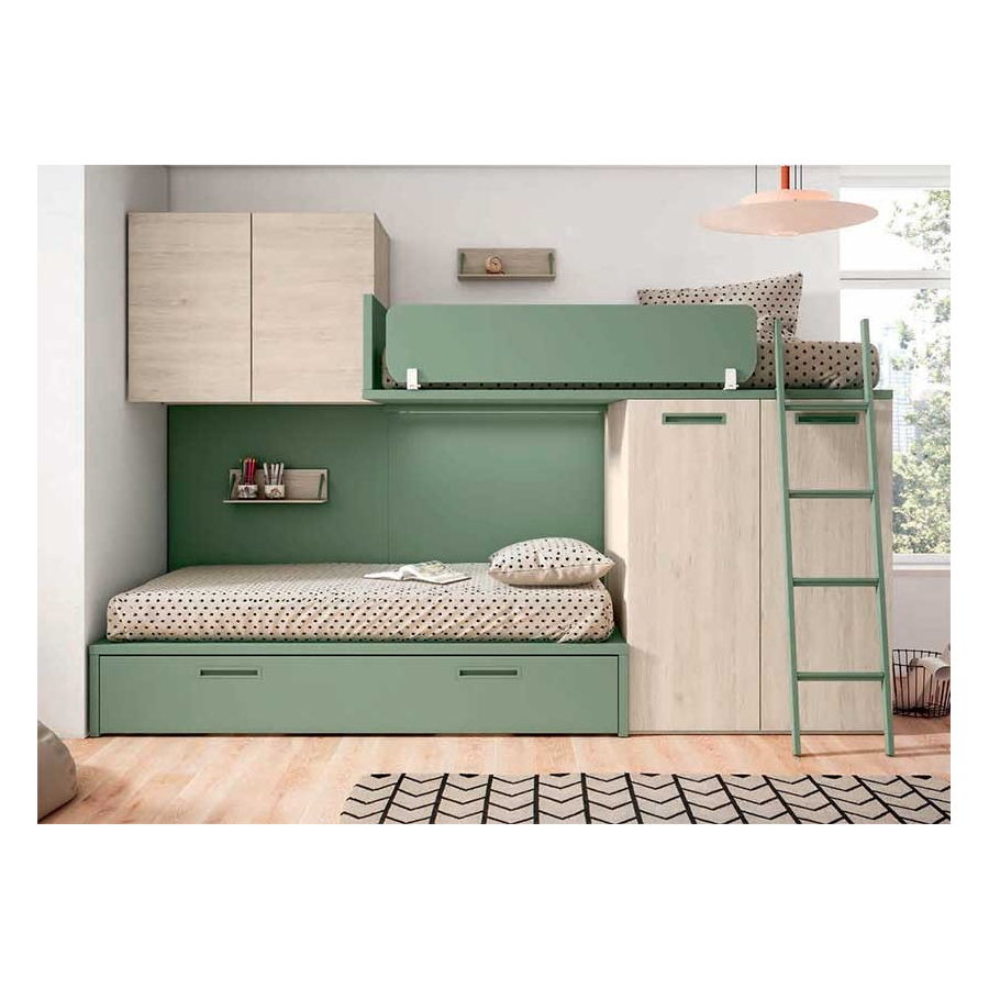 Dormitorio Juvenil Adapt 44  Lan Mobel