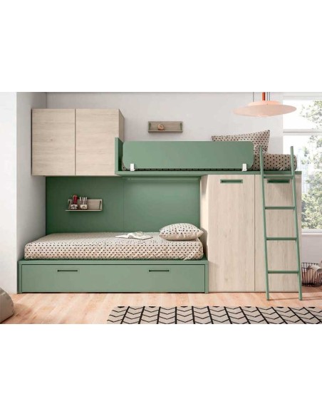 Dormitorio Juvenil Adapt 44  Lan Mobel