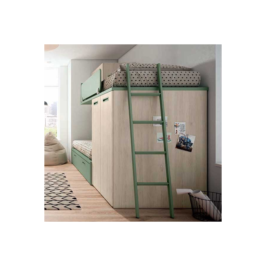 Dormitorio Juvenil Adapt 44 ESCALERAS