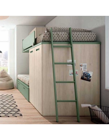 Dormitorio Juvenil Adapt 44 ESCALERAS