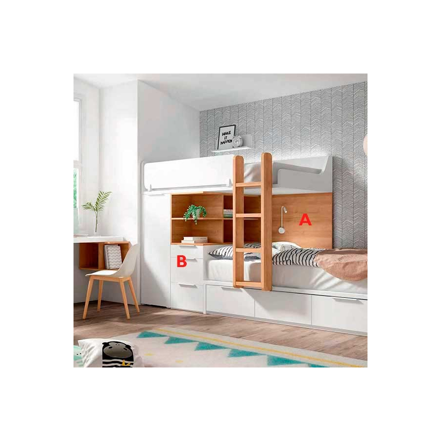 Dormitorio Juvenil Adapt 43 ACABADOS
