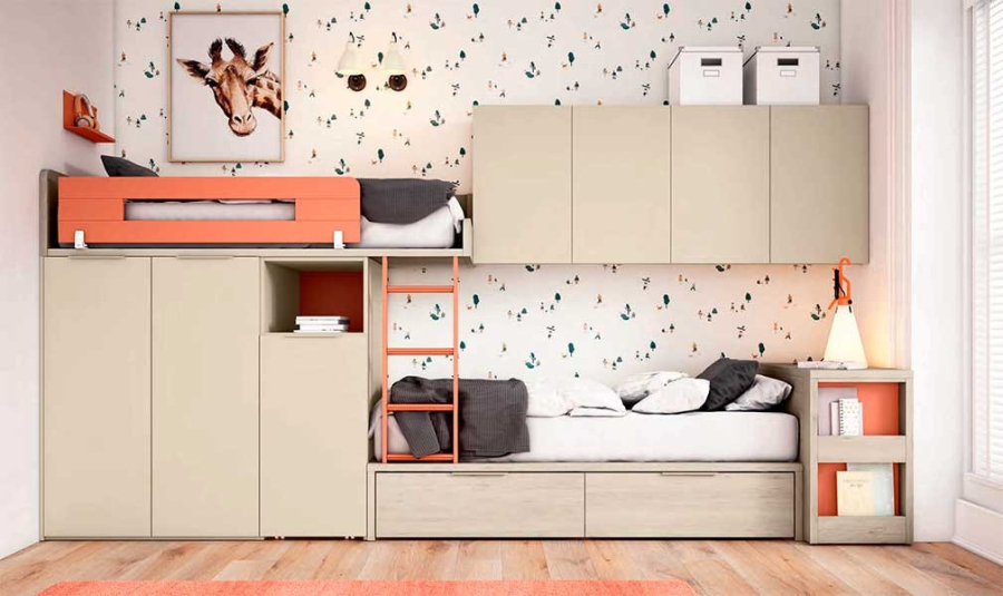 Dormitorio Juvenil Adapt 42 Lan Mobel