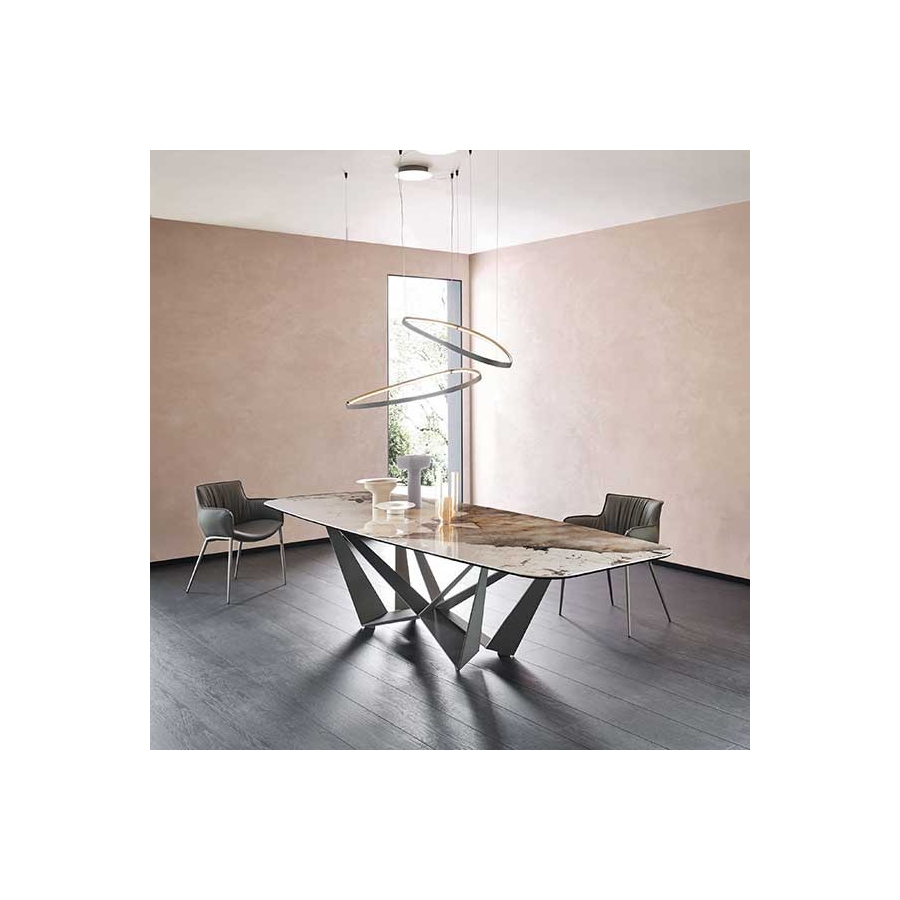 Mesa Skorpio Keramik base estrella