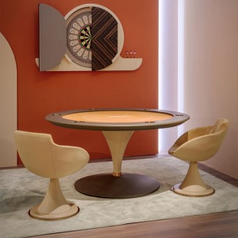 Asso Poker Table de diseño italiano en Muebles Lara 2