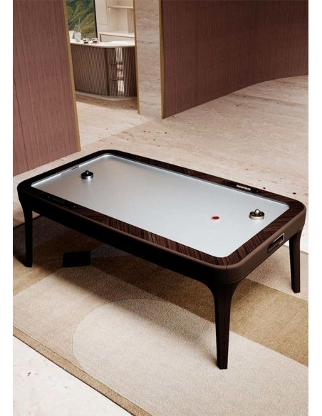 Mesa Blow recubierta de piel natural VismaraDesign