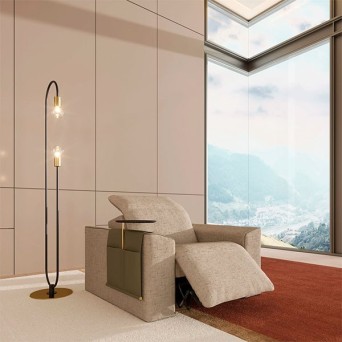 Sillón reclinable modelo Kubrik de diseño italiano 2