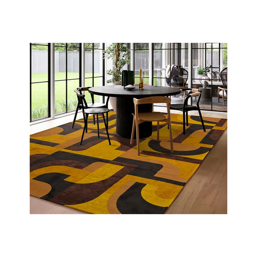 Alfombra estilo retro Gropius Chenille