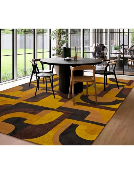 Alfombra estilo retro Gropius Chenille